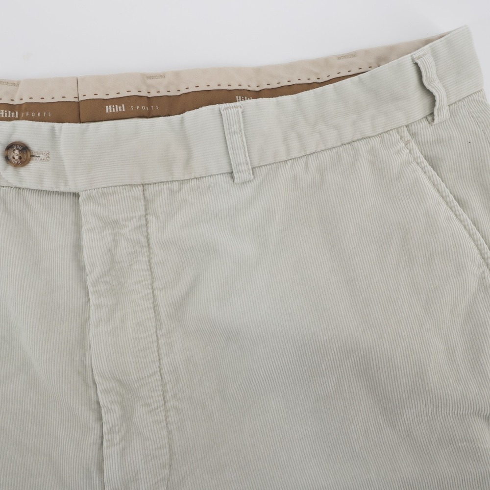 Hiltl Sports Corduroy Pants Grayish Tan Men Size‎ 56 38x30